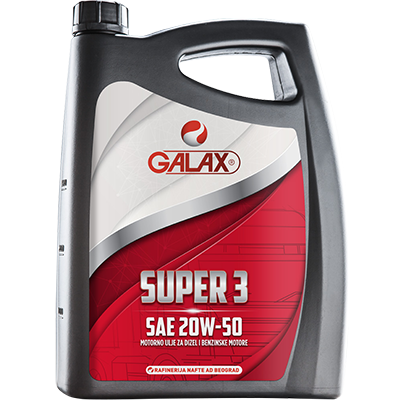 GALAX SUPER 3 SAE 20W-50 4L